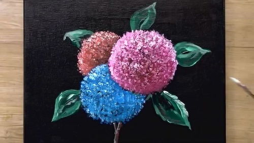 點亮生活之美 趣味藝術畫中綻放的繡球花燈具