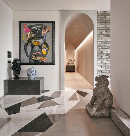 藝術與生活的完美融合 333㎡展覽館式住宅，打造舒適健身空間