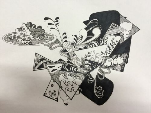 黑白裝飾畫 簡約之美與藝術表達