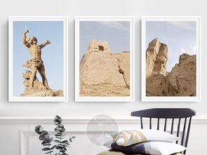 風(fēng)景裝飾畫(huà) 簡(jiǎn)約無(wú)框畫(huà)，打造自然藝術(shù)沙發(fā)背景墻